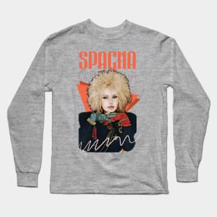 Spagna--80s Retro Fan Art Design Long Sleeve T-Shirt